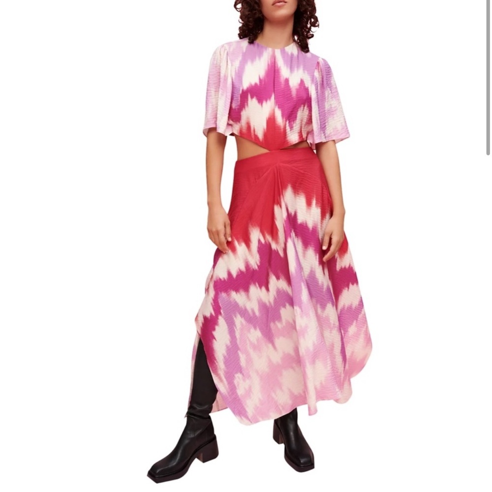 Ritiela Ikat Cutout Dress